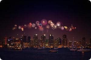 fireworks